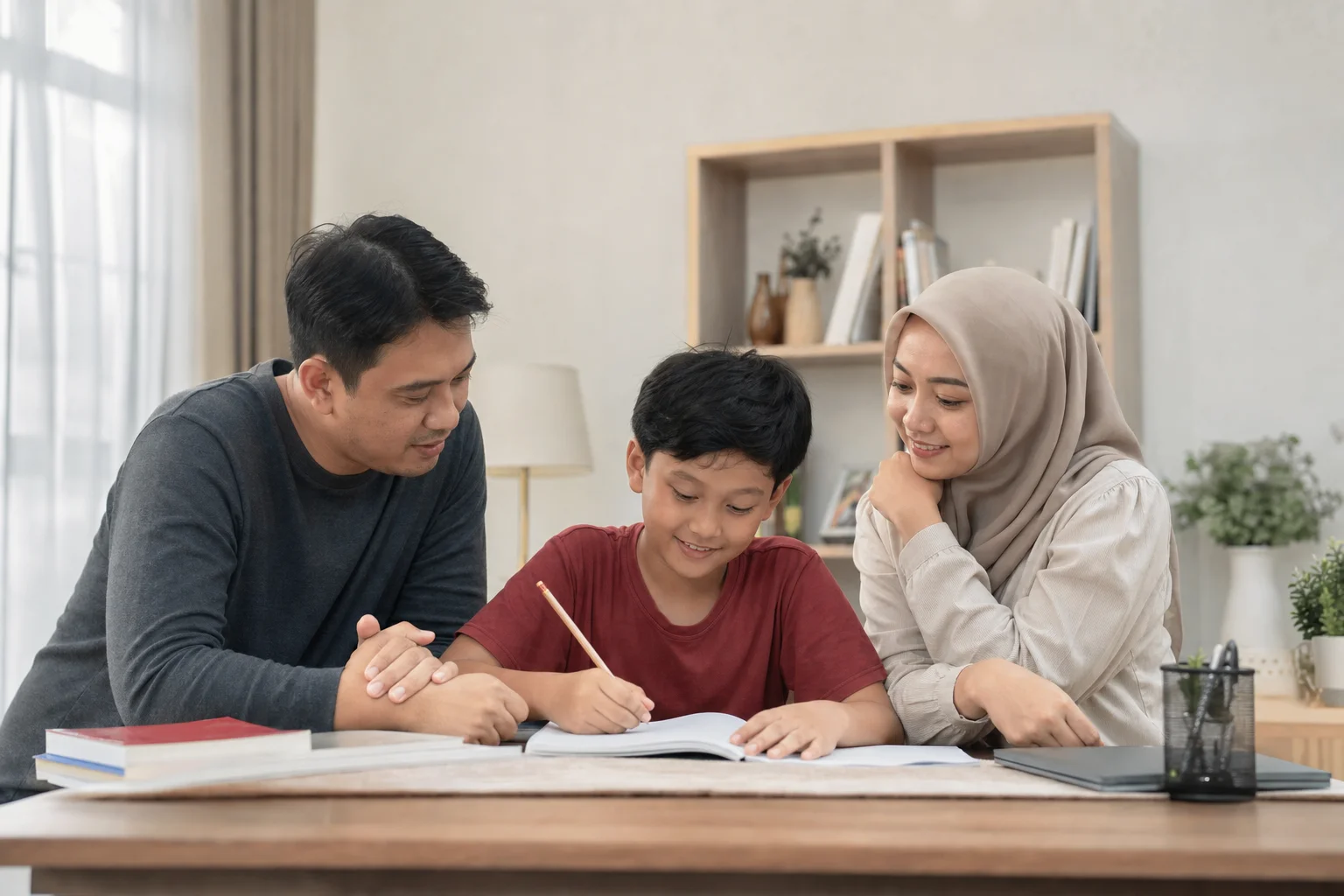 Ilustrasi editorial untuk artikel Mikirin Biaya Kuliah Anak?