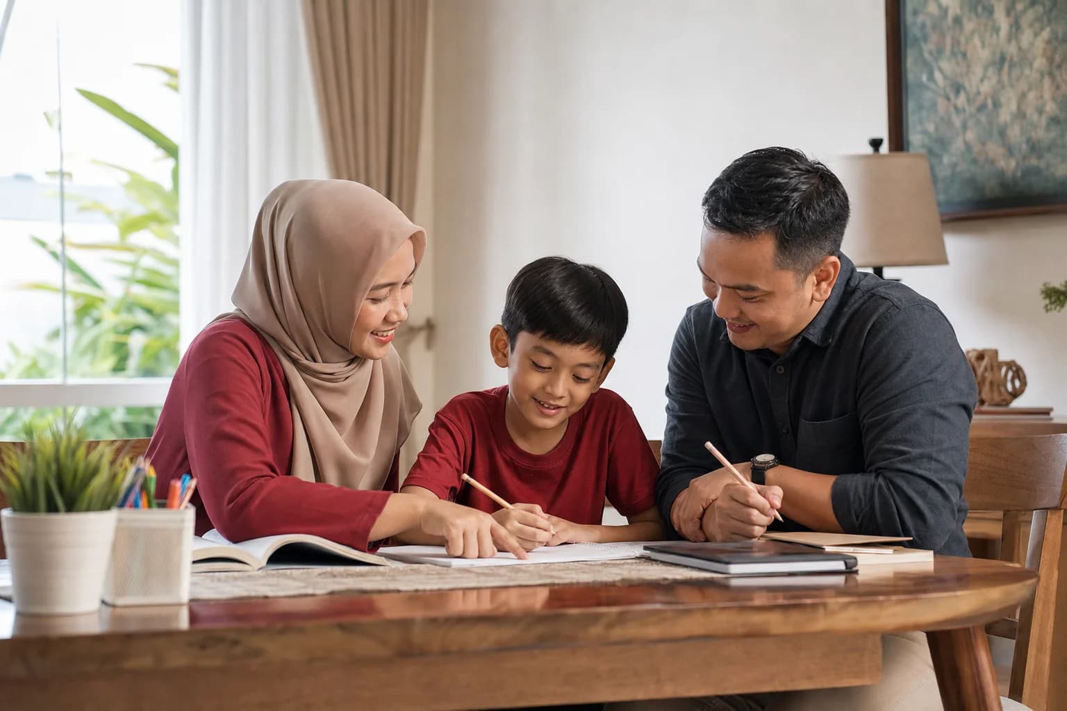 Foto suasana pendidikan untuk PRUCerah