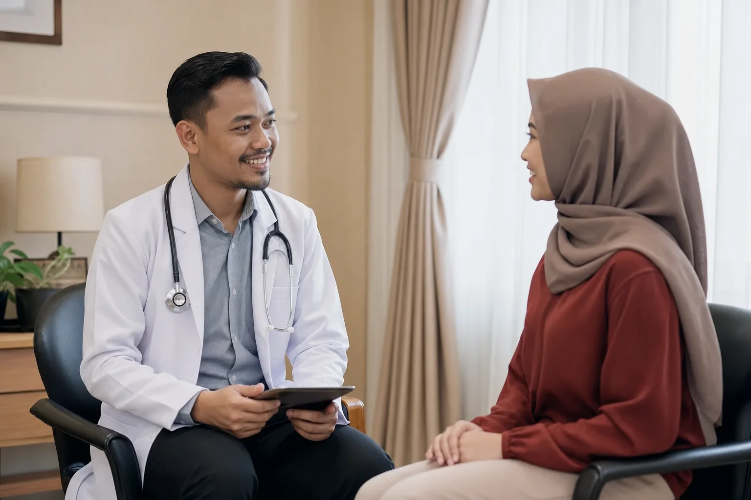 Foto suasana kesehatan untuk PRUWell Med Syariah